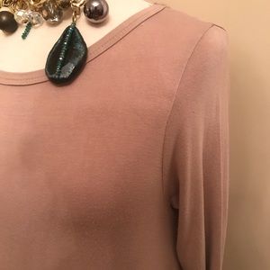 Almost Pink mauve pink soft cotton dress